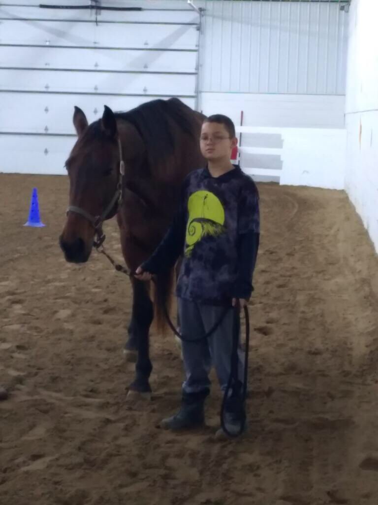 Love that our scholars get the opportunity to participate in equine therapy through New Day Ranch #WeRISE