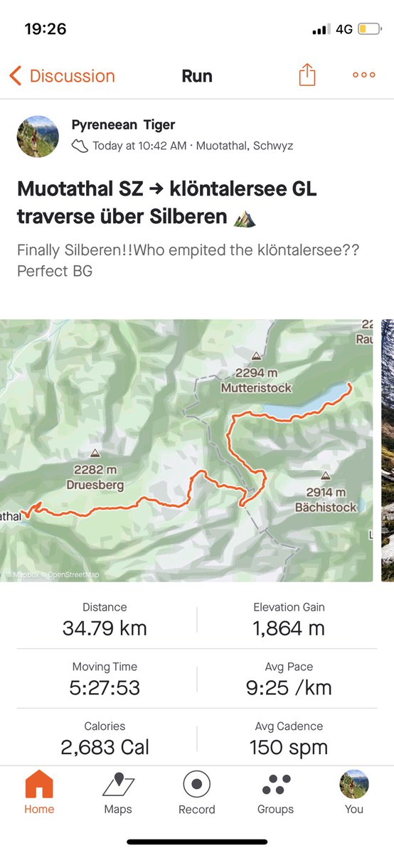 natalita_pt's tweet photo. A looooong traverse with @JDihinx 
Only the mountains ⛰ were steep. Blood #glucose flag boring. #T1D #type1diabetes 

Breakfast 2x 🥚 omelette + 🥓 w 2u R #insulin.  Run 6h40’ w 50g 🍖. #protein 

250g tuna steak 🐟 + 1/2 🥩 waiting for dinner!! 🤤 😋 https://t.co/C3AfSV4YpF