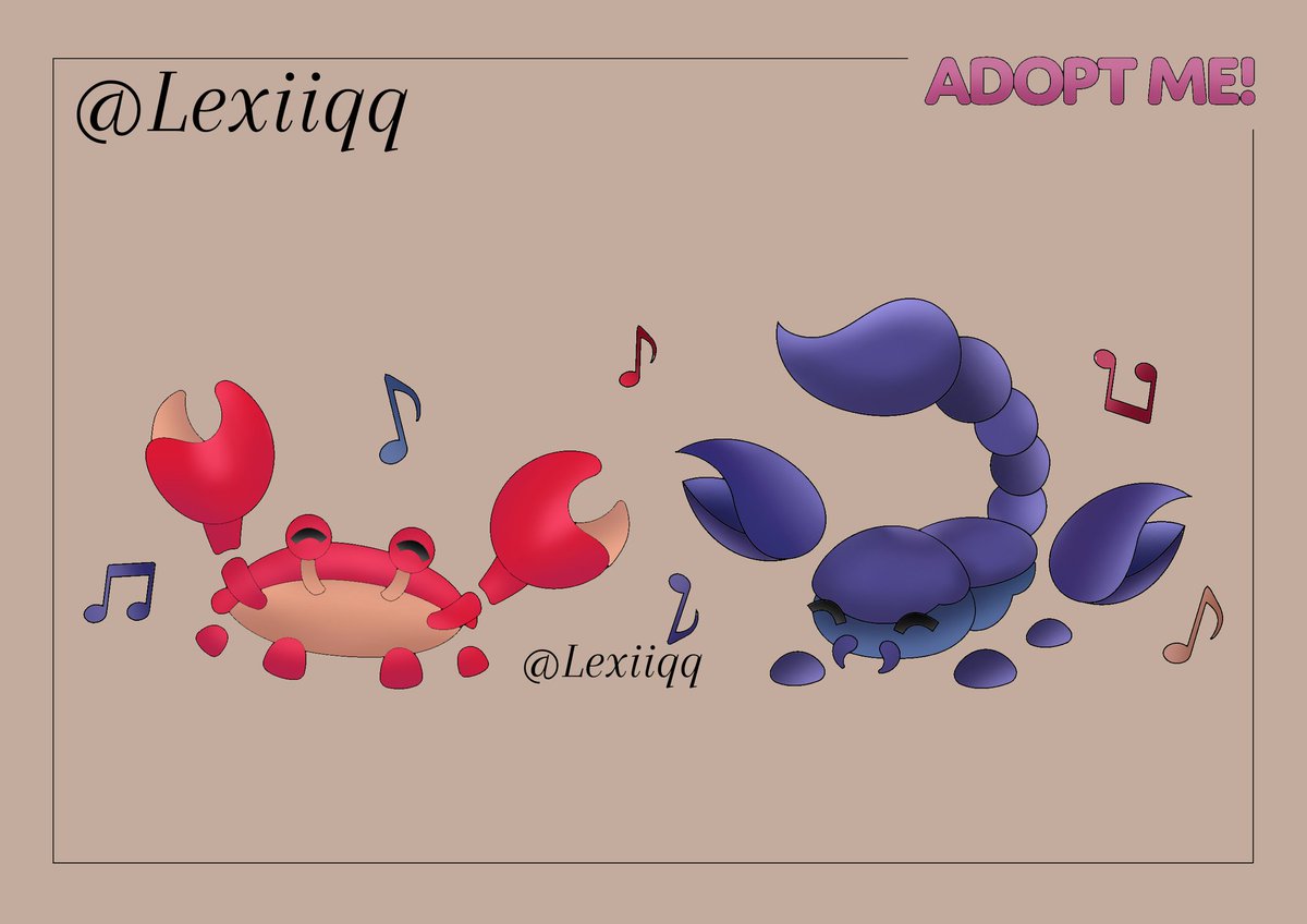 Lexiiqq's tweet photo. Tried my best drawing these. I hope to win ,but anyways I hope you like it! #ColorAdoptMe @PlayAdoptMe 
Username: IrisTheGamerr https://t.co/RQWEpkSdx6