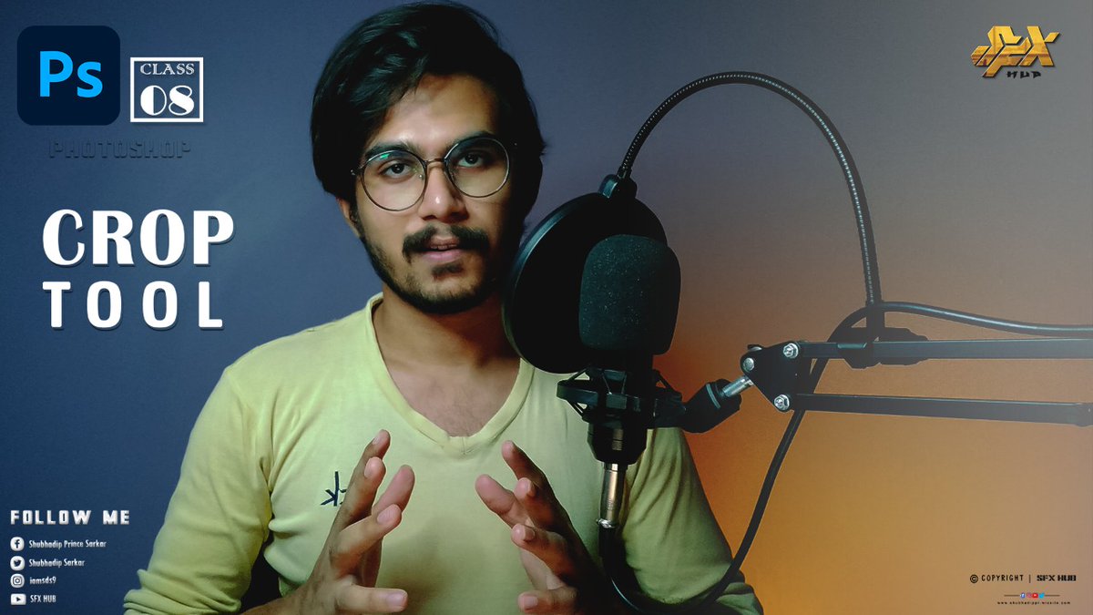 iamsds_9's tweet image. youtu.be/zYIWEKArbqc
Crop Tool
#photoshoptutorial #bengalitutorial #Adobe 
@YouTubeIndia @YouTube @Photoshop