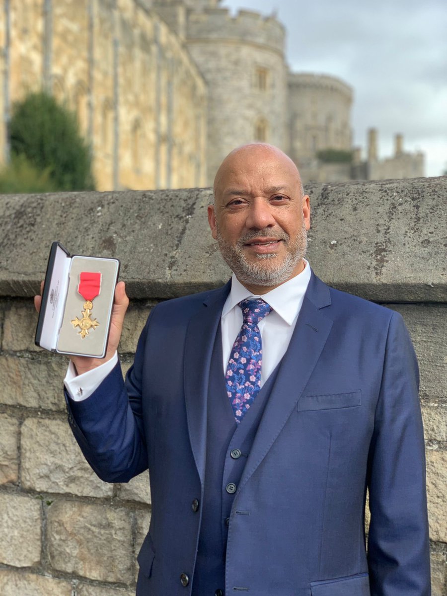 Ali Akbor OBE tweet media