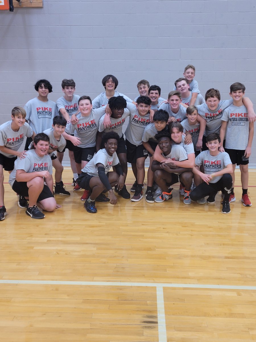 PikePanthers's tweet photo. Congratulations to our Pike 7th Grade A Football Team for their undefeated season going 8-0! We are proud of the teamwork they showed this year and are a great group of young men! They all have a bright future ahead! https://t.co/P63vc66xQ9