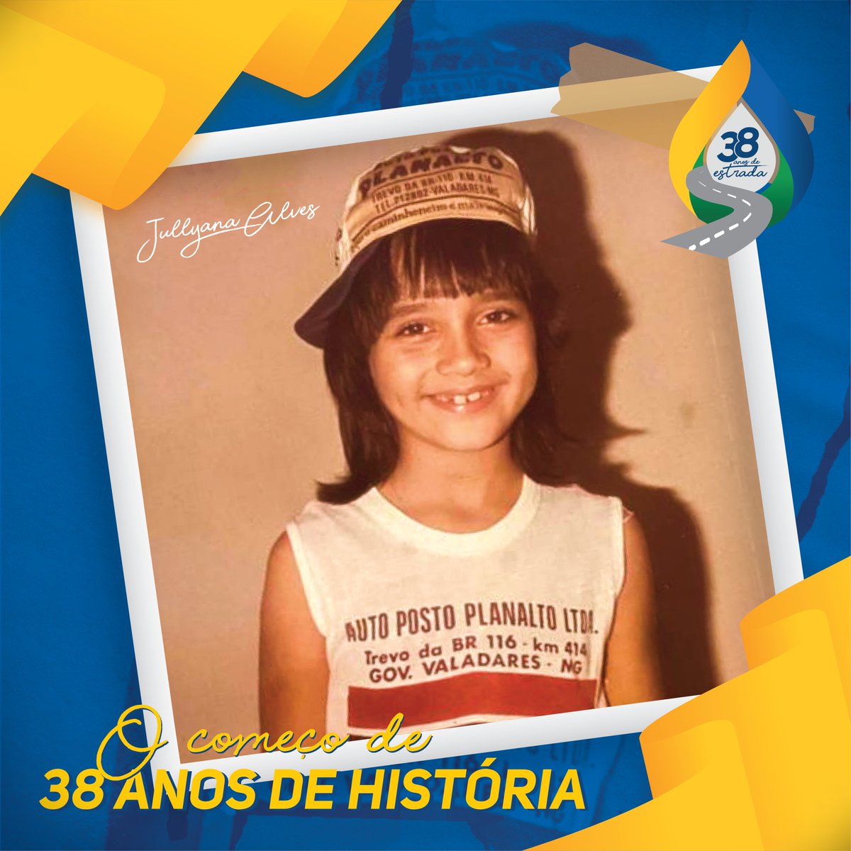 RedeHG's tweet photo. Ainda em rítimos de Aniversário ✨

Olha esse registro mais que especial da Jullyana Alves lá no início, onde tudo começou.

Rede HG, 38 anos.

#redehg #grupohg #abastecimento #rodovia #aniversário https://t.co/ulZDxPisgr