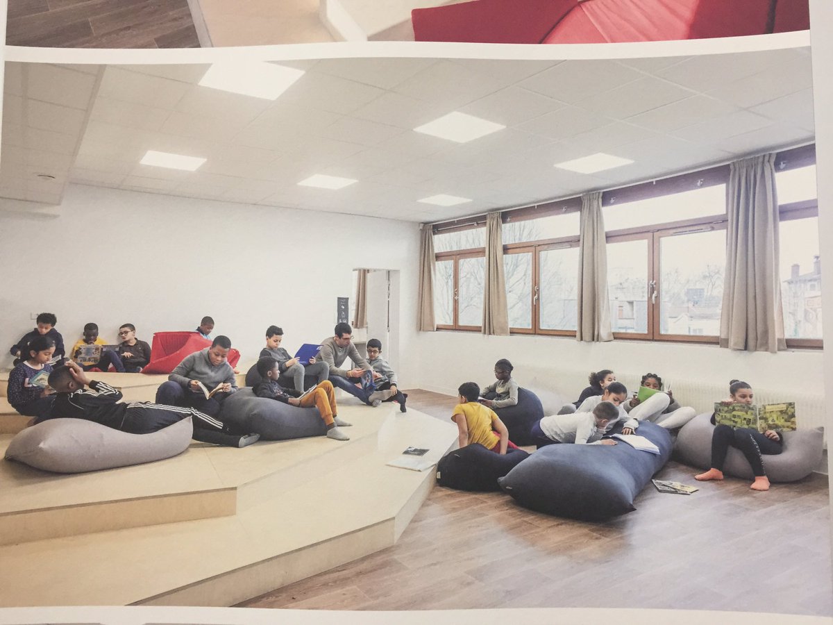 CecileBeisser's tweet photo. [Architecture scolaire] le sujet vous intéresse ? Alors cap sur  le #lab110bis - Paris où vous pourrez découvrir une belle exposition illustrée de projets réalisés associant les communautés éducatives pour le bien-être des élèves.Merci et bravo à l’association ICI! https://t.co/XCZpr7qLOG