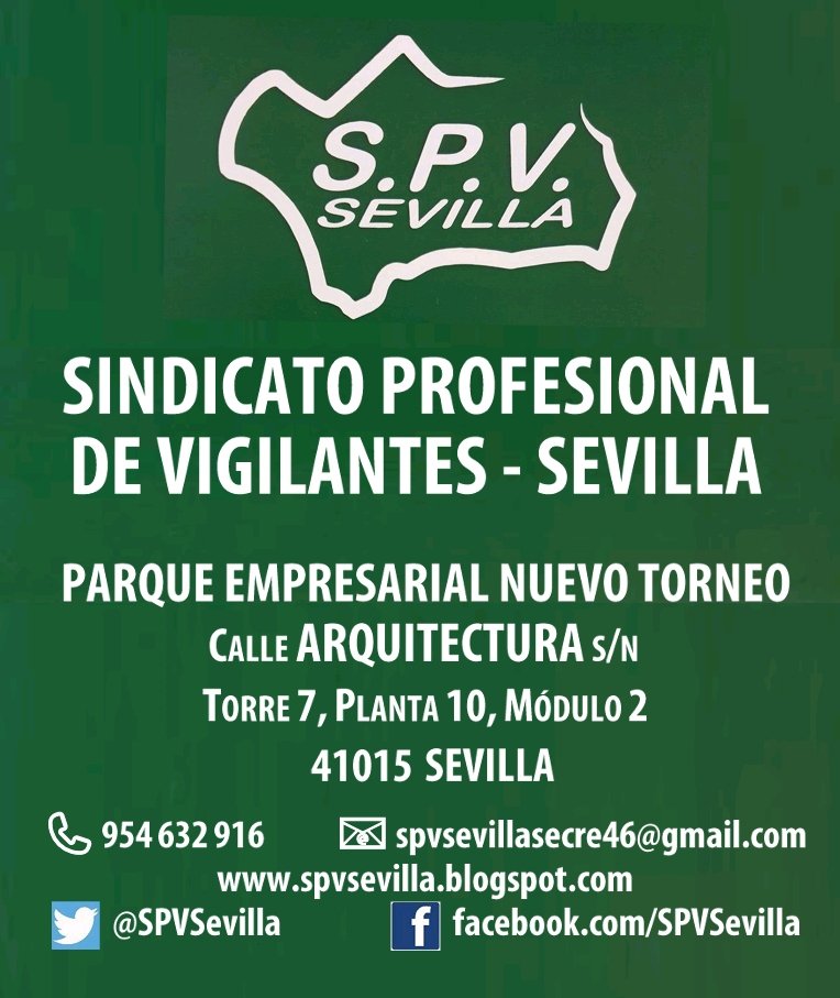 Sindicato profesional de Vigilantes Sevilla: Los vigilantes de