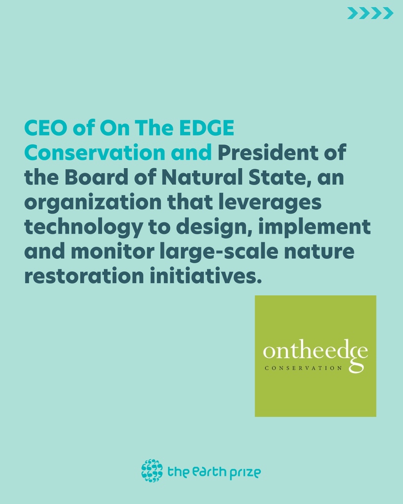 TheEarthPrize's tweet photo. Meet Jonathan Baillie (@jonathanembaillie), one of The Earth Prize Ambassadors!
Jonathan is:

💡 CEO of @ontheedgeconservation
🌱 President of the Board of @naturalstate_org
📚 Visiting Professor at @oxford_uni
🌍 Former Chief Scientist at @insidenatgeo https://t.co/0FKQAHVvjI