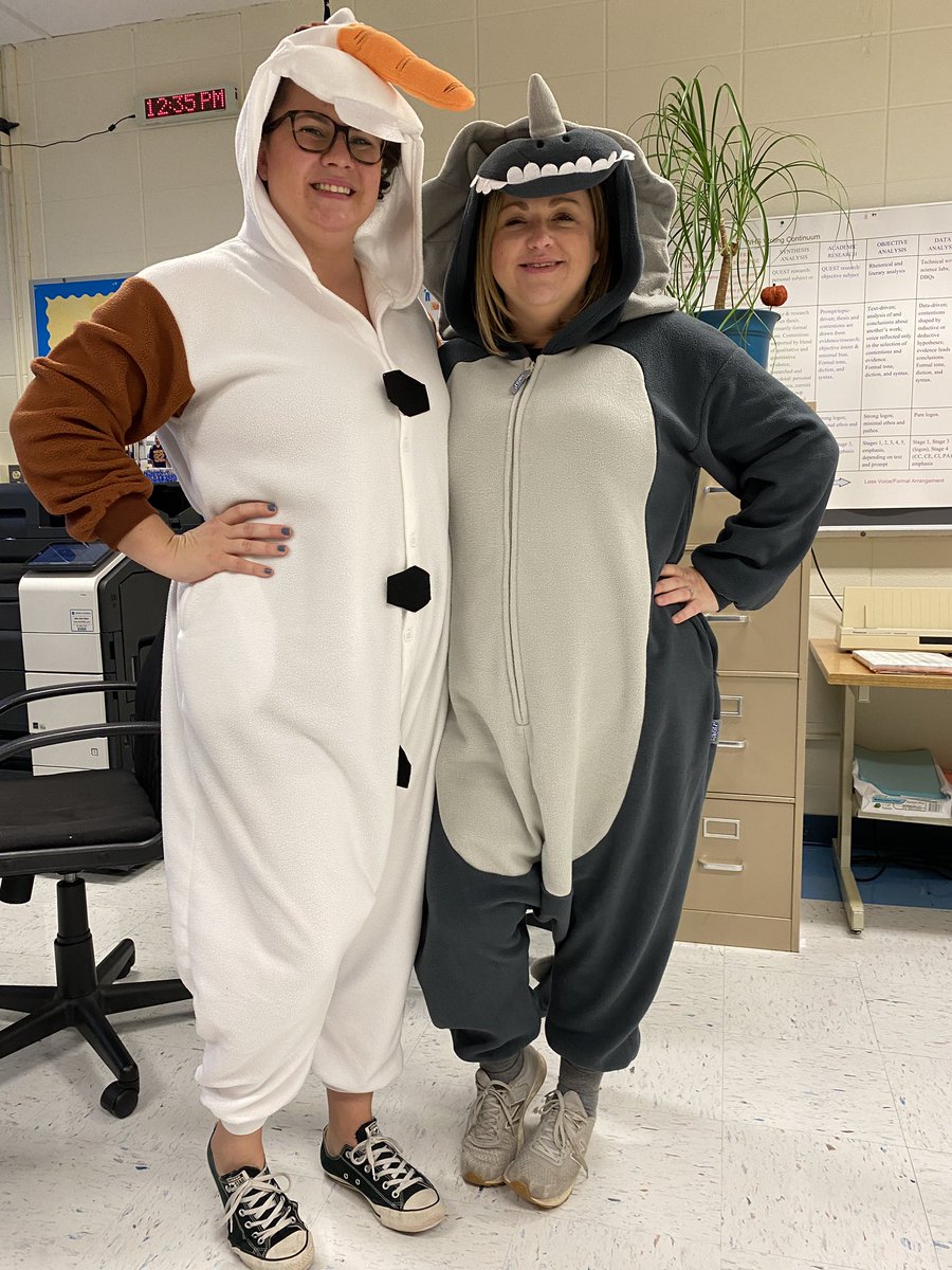 Happy Halloween from Olaf &amp; Chomps  #staffsquad <a href="/Jennifer_Kuehn/">Jennifer Kuehn</a> <a href="/timotheus78/">Tim Piatek</a> <a href="/Wheeling_Cats/">Wheeling High School</a>