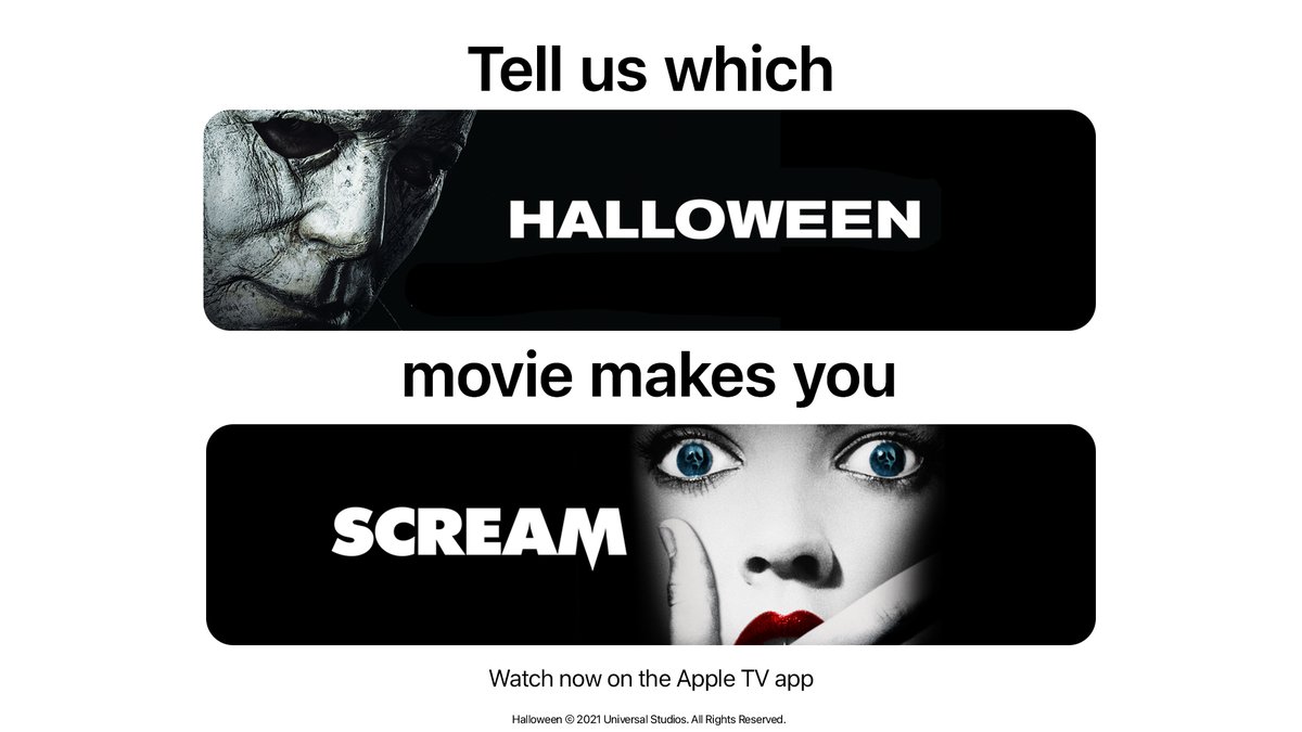 Boo! It's scary movie season. What has your vote as the scariest movie