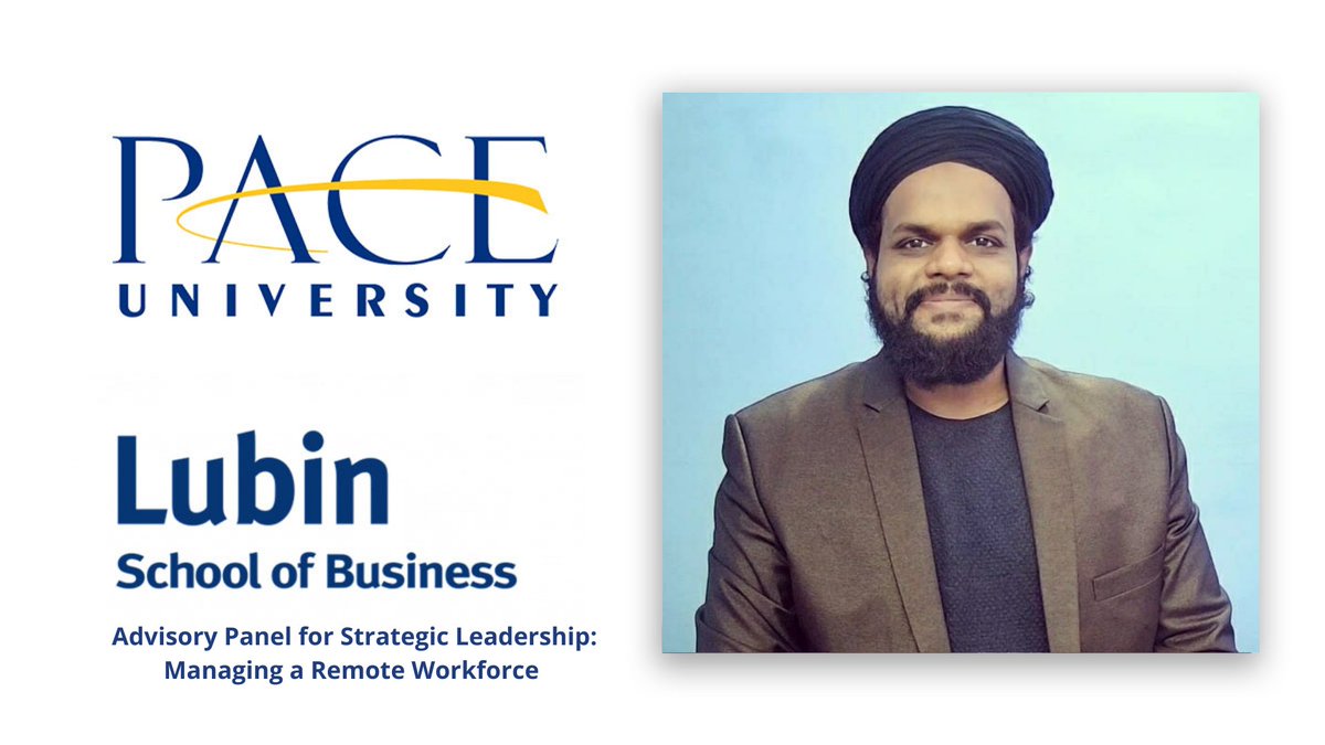 consultayaz's tweet photo. Humbled to be in the Advisory Panel for Strategic Leadership: Managing a Remote Workforce at Pace University, Lubin School of Business.
https://t.co/NSwej5ZWWC
USE CODE: "ADVISOR80" (all caps).
#RemoteWorkforce #RemoteWork #ManagingTeam #Hyderabad #Telangana #AiyazUddin https://t.co/SId7f7tAzl
