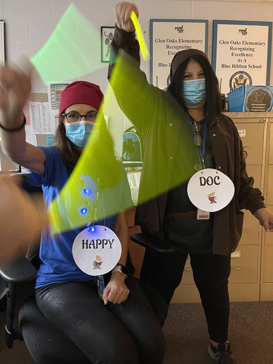 OaksOffice's tweet photo. Joining the kids and having our own glow stick party in the office! https://t.co/6Oqk0K65rW