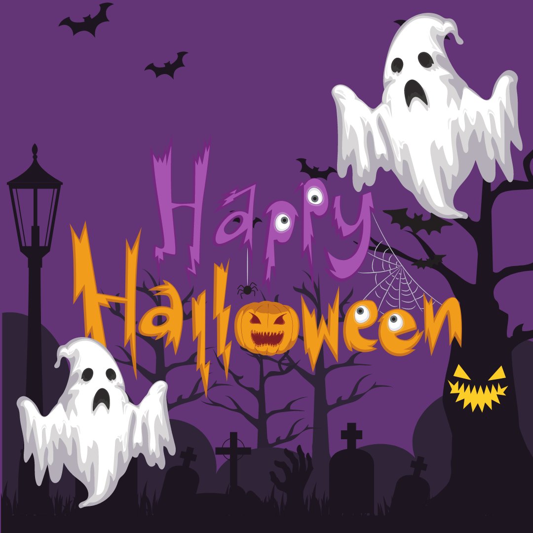 Wishing you all a safe and spooky Halloween!