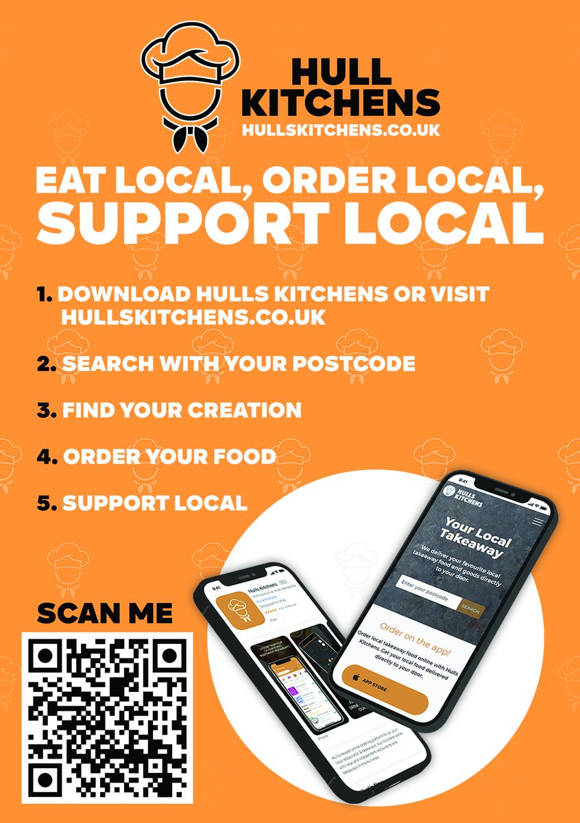 linktr.ee/hullkitchens 🚨

The above link will take you either to the site or link for you to download the app!

Eat Local, Order Local, Support Local 🙌🏻

Happy Friday everyone, have a cracking weekend! 🍔🍕