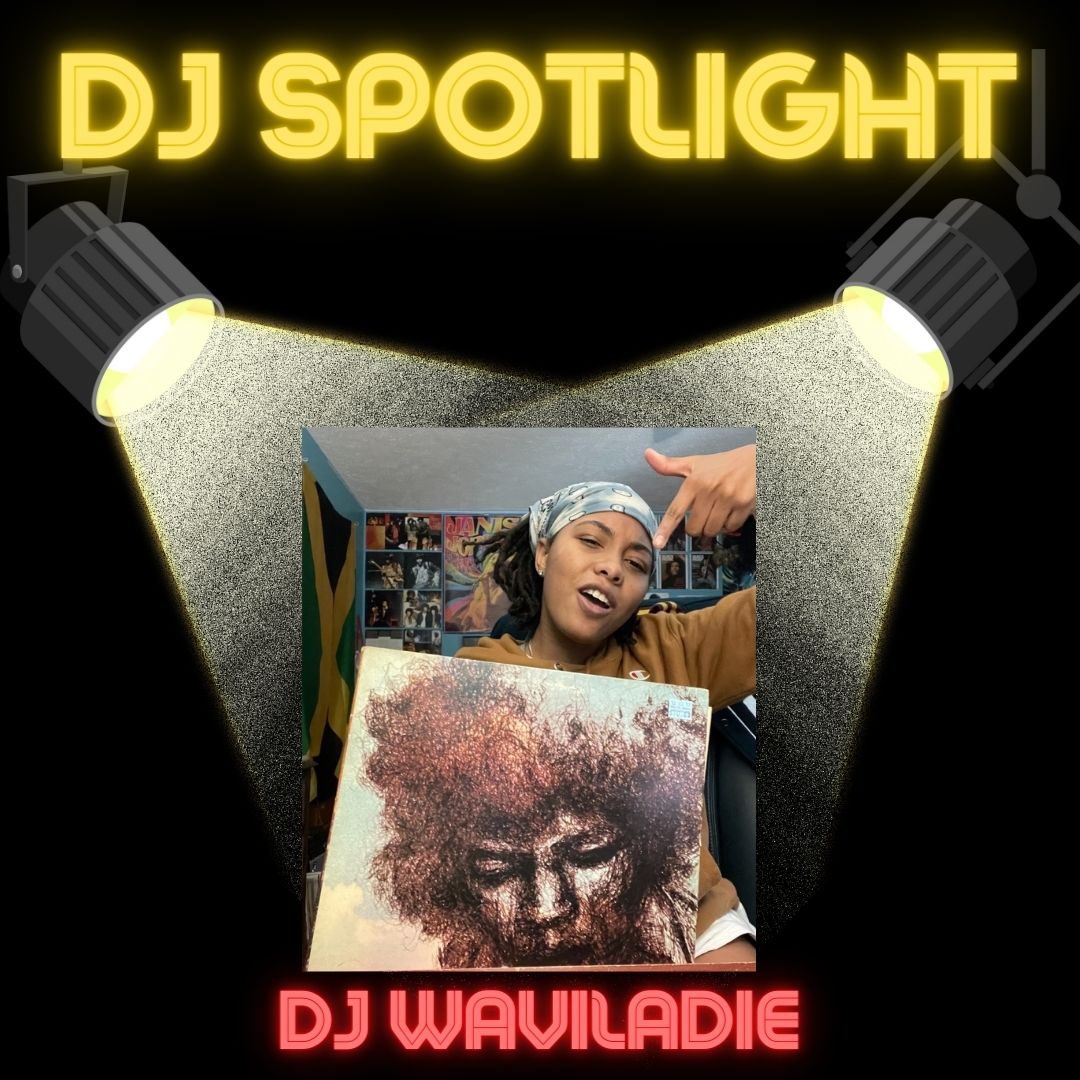 This week’s DJ Spotlight! DJ Waviladie’s show is at 7pm on Fridays! Give her a listen, she’s great at what she does!