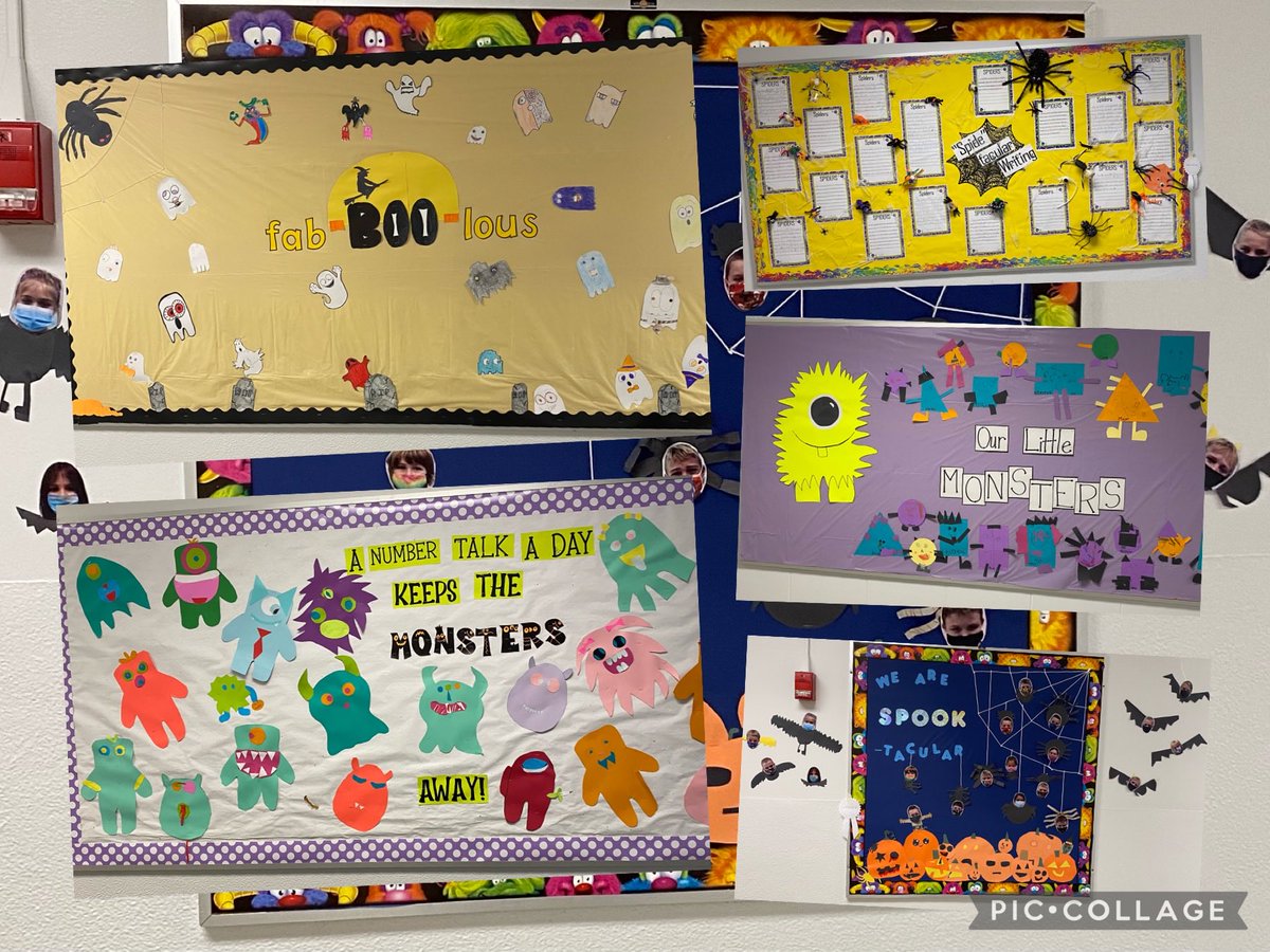 Happy Halloween Bulletin Boards Decorating Contest! #halloweenfun