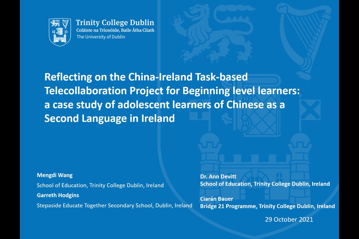 StepasideETSS's tweet photo. Great to present our research project at the 3rd Symposium of the European Association of Chinese Teaching hosted online by the University of Minho in Braga, Portugal. @Mengdi20 https://t.co/5wasd1OQO4