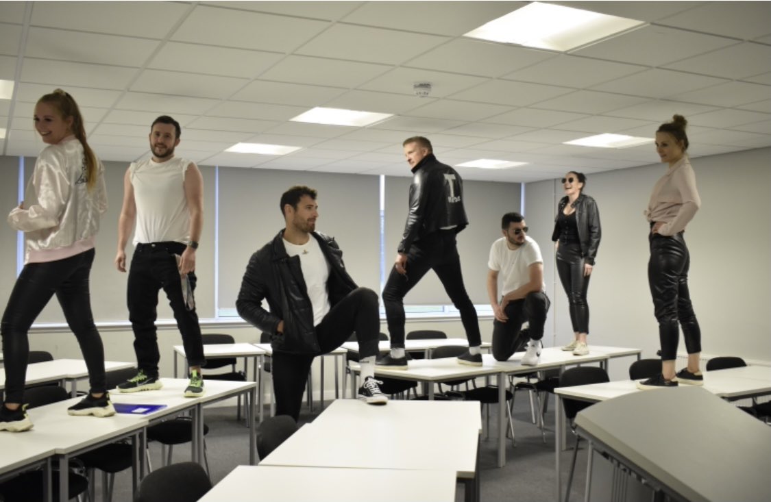 ⚡️Why it’s greased lightening⚡️🎼

This week we welcomed Miss Harrison from <a href="/UWSPE/">UWS Physical Education</a> to the PE department for her 6 week teaching placement. In true PE style she got involved in our Halloween Ghost Tour &amp; today’s Grease themed Pink Ladies &amp; T-Bird ensemble ⚡️🙌🌟 <a href="/IrvineRoyalAcad/">Irvine Royal Academy</a>