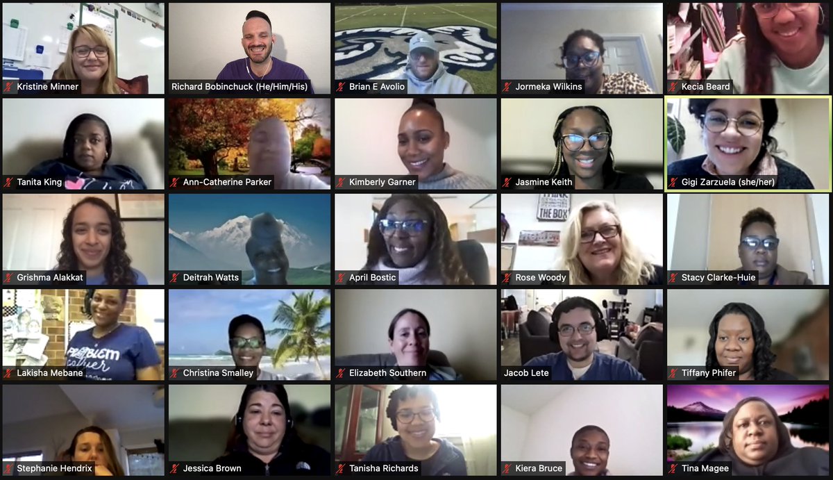 RBobinchuck's tweet photo. What an amazing first day of learning at the #UnboundEdVirtualSummit with the #InstructionalLeaders of @GCSchoolsNC! We examined the impact of #UnconsciousBiases and the #MathShifts. 

#KnowBetterDoBetter #BeTheChange #MathIsFun #CoreAdvocates #Equity #JusticeInTheDetails https://t.co/lb5McFRNlX