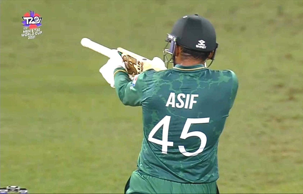 asif ali on fire