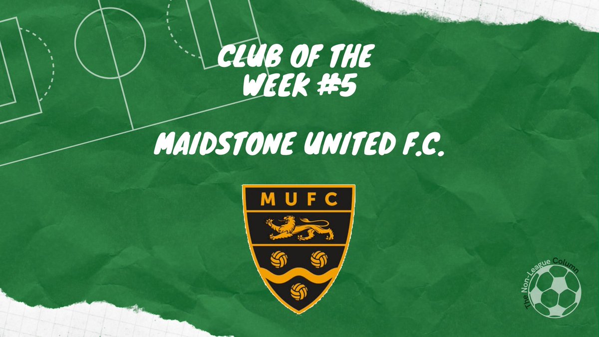 Club of the Week #5- <a href="/maidstoneunited/">Maidstone United</a> 
Nickname: The Stones
Founded: 1992 (As Maidstone Invicta)
Ground: Gallagher Stadium
Location: Maidstone, Kent
Current League: <a href="/TheVanaramaNL/">#FRANKOUT #barelysurvivingfrank #killrecky</a> South
Next fixture: 30 October vs <a href="/HungerfordTown/">Hungerford Town FC</a> (A)