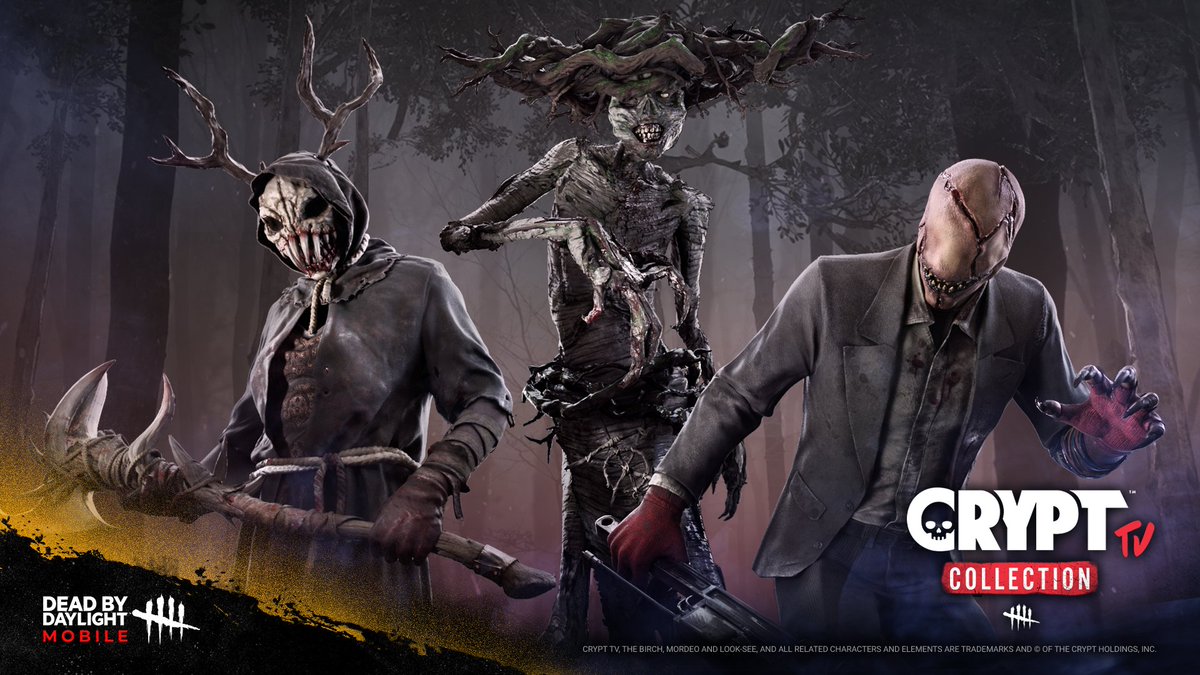 Dead By Daylight Mobile On Twitter Just Taken By The Entity And Already Fitting Right In The Crypttv Monsters Join Mobile In Customizations Today Https T Co Dbejpuwbem Https T Co Hr2milnpa2