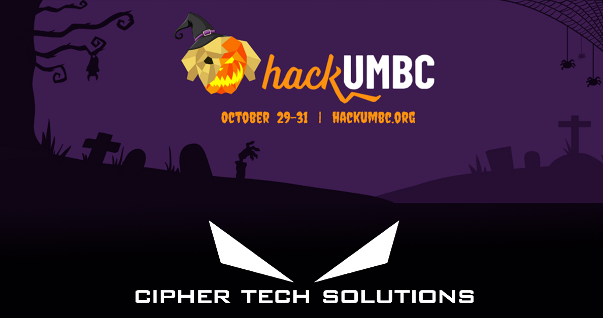 ciphertech's tweet image. #hackUMBC kicks off in just a few hours. What great Digital Forensic-Related Hack will we crown the winner this year?  hackumbc.org #hackathon #softwaredevelopment #computerscience