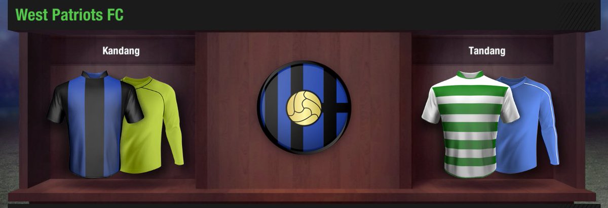 WestPatriotsFC's tweet photo. NEW SEASON | Jersey kandang dan tandang baru yang akan dikenakan West Patriots ⚫️🔵 #Patslive #COYP https://t.co/esYYsTTQwy