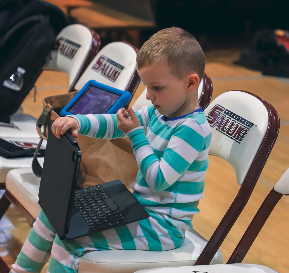 We put the new guy in charge of today’s game plan☺️

#redbirdVB #BackTheBirds