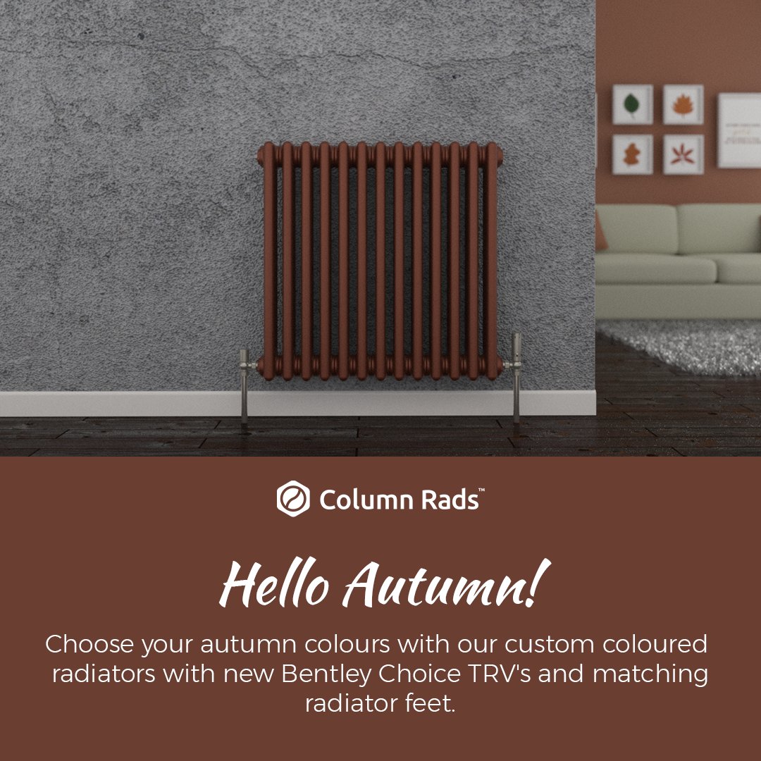 Columnrads's tweet image. 🍂  Beautiful Autumn!  🍂

Here at Column Rads, we have got you covered this autumn. With our vast range of finishes and sizes, you can replace your radiator for something more stylish and customisable. 

columnrads.co.uk/hello-autumn

#ColumnRads #HelloAutumn #CustomColours