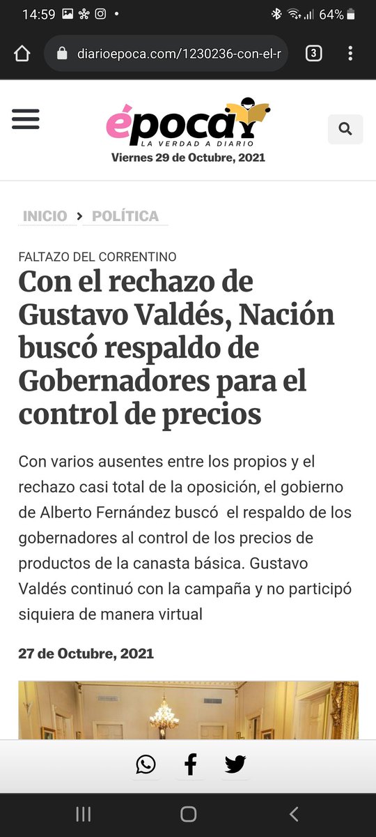 Casarrubia's tweet photo. Me imagino a Valdes martillandose las bolas por sus declaraciones en contra del pueblo que no le alcanza ni para llegar a medio mes.
Mostrarle el decreto!!!
Ahí tenes @palabraswilly
#LaMedida https://t.co/NDhPMphB6Z