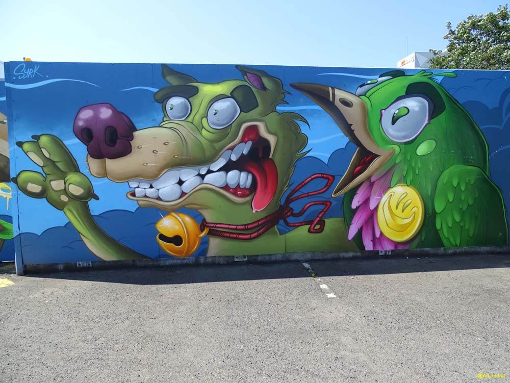 Art_mural's tweet photo. Chasseneuil du Poitou #Vienne Miam-Miam par #Syrk
En savoir + en suivant ce lien : https://t.co/m7pTXUtqjL https://t.co/myLGSEirka