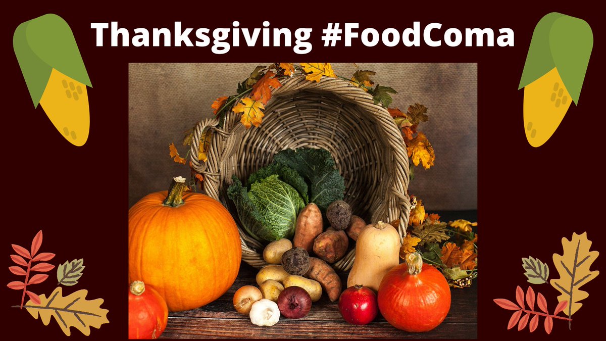 Yes, we are dreaming of the #foodcoma that will be following Thanksgiving dinner this year, as it does every year! Consider purchasing your meal from Tekoa this year! More info is available here --> tekoacc.com/events-calenda…