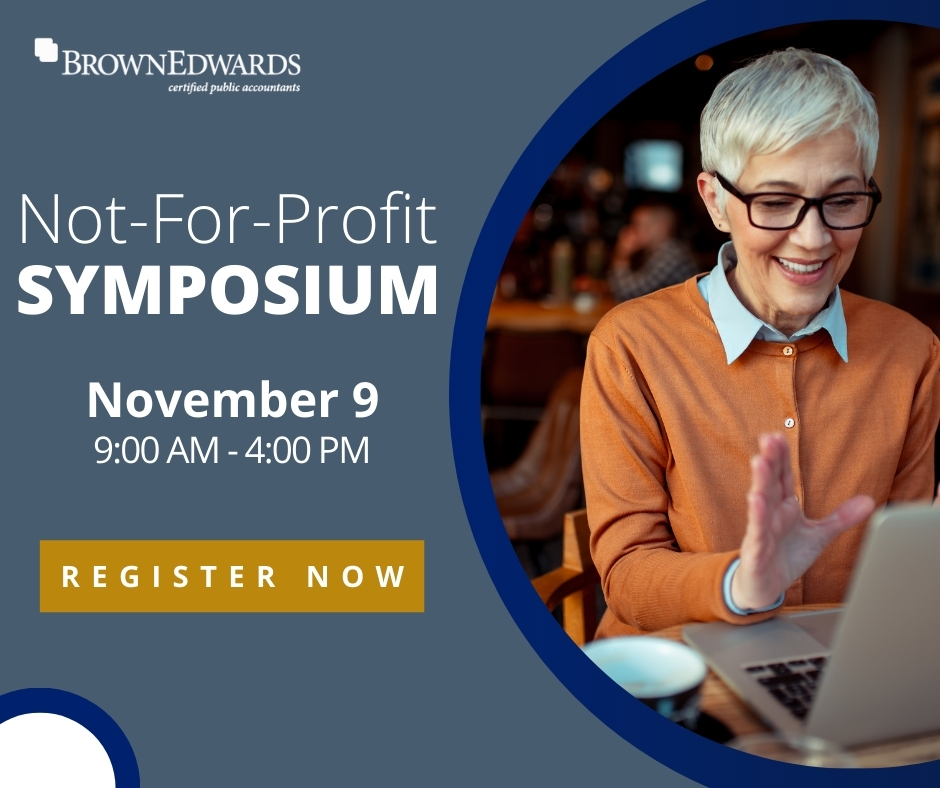 BrownEdwards's tweet photo. Register for the not-for-profit symposium where industry expert and BE partner, Jim Fries is going to tell you how to craft your financial statements and Form 990 into fundraising documents and how to communicate them to your donors and grantors.
https://t.co/C5xDRJDWt3 https://t.co/OO0XjDU5iW