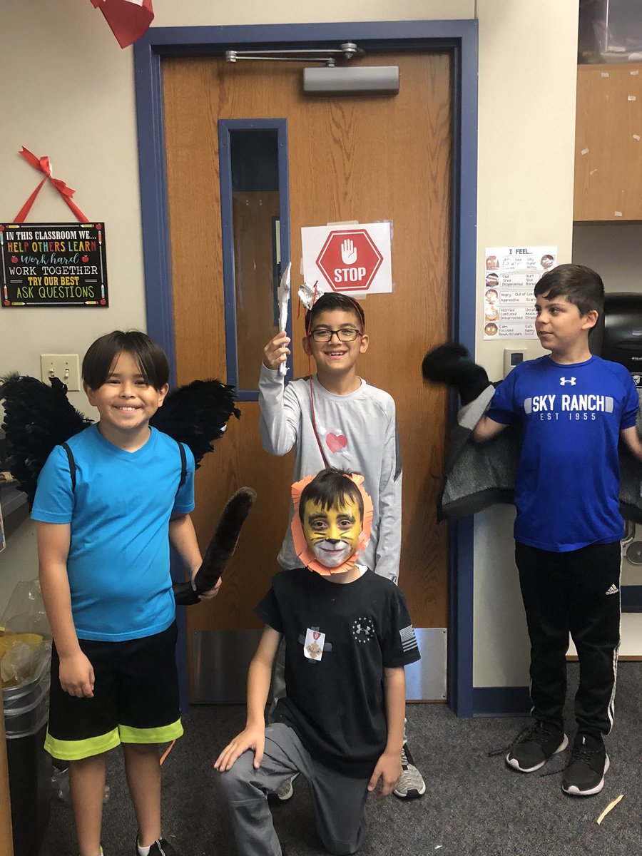 Mrs_Kraus_Class's tweet photo. Today was the Book Parade! We dressed up as the Wizard of Oz! Had so much fun today!🌪👠🦁🪄 #celions #ceroars #castleberryISD @CE_Castleberry https://t.co/Ar58l9RinS