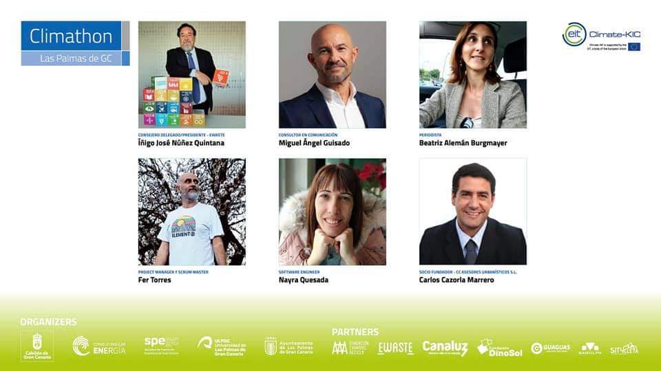 Ponentes  y jurados #climathon2021