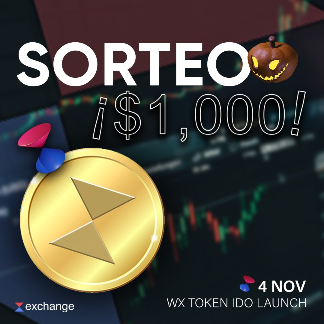 🚀 ¡En unos días lanzamos el nuevo token Waves Exchange! 

⚡ SORTEO de $1,000 en token WX.

✅ Seguir a @WAVESEXCHANGES
✅ Únete a nuestro Telegram t.me/wavesexchangeE…
🔄 RT al post.

🍀 *El 5 de noviembre daremos en Live de instagram.com/wavesexchange_… el afortunado/a* 🍀