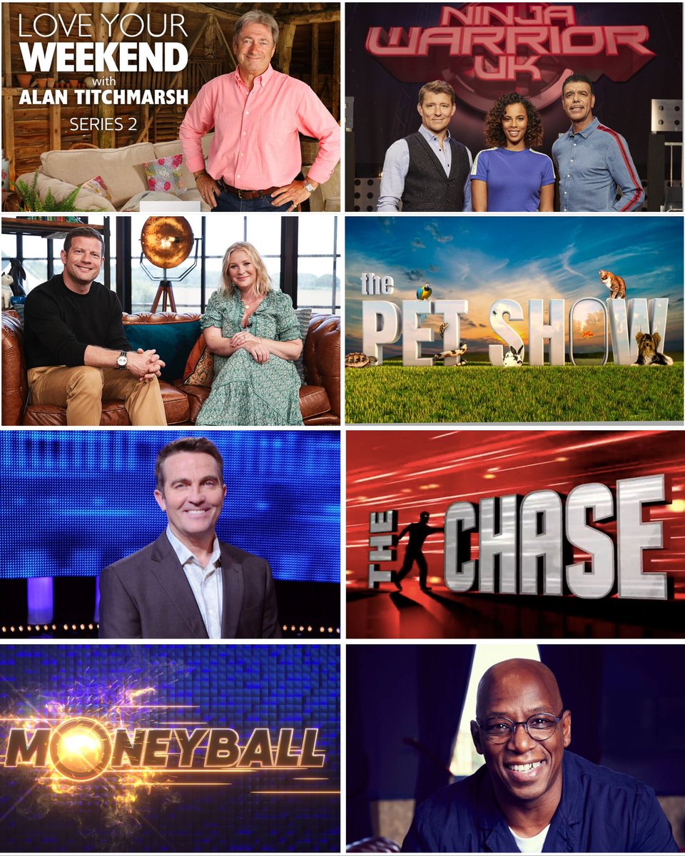 Shows to enjoy this weekend what I composed the music for. Some familiar, some brand new. 
#loveyourweekend #ninjawarriror #thepetshow #thechasecelbrity #moneyball