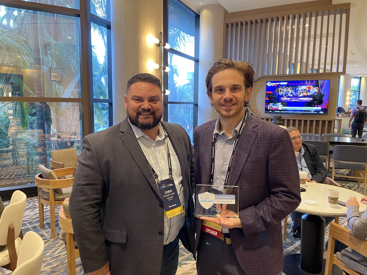 Censinet tweet media