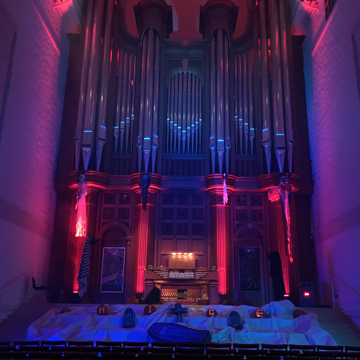 Wishing everyone a "Spooktacular" Halloween weekend from the Shepherd School Organ Department!
