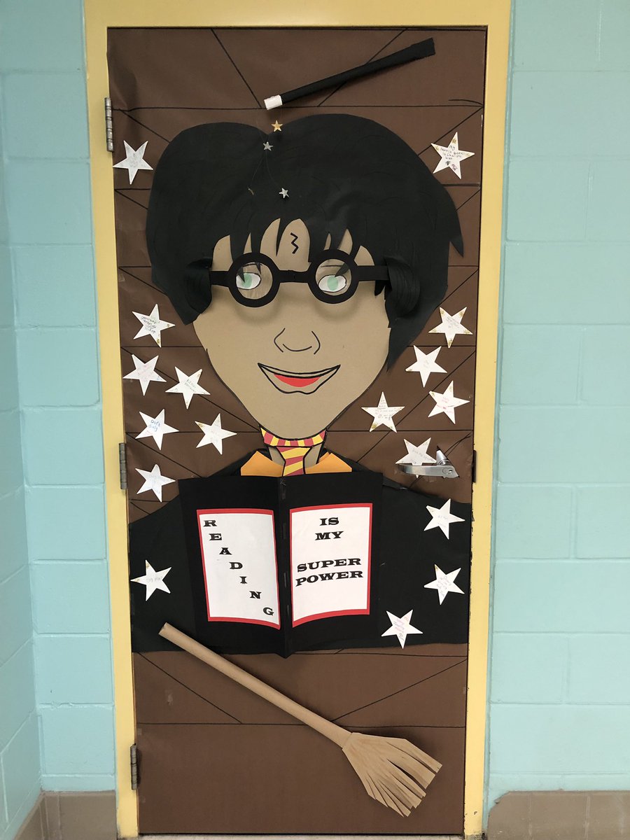 StElmoElem's tweet photo. We’re celebrating the power of reading with door decorations and book character costumes! https://t.co/upLb83Ka1W