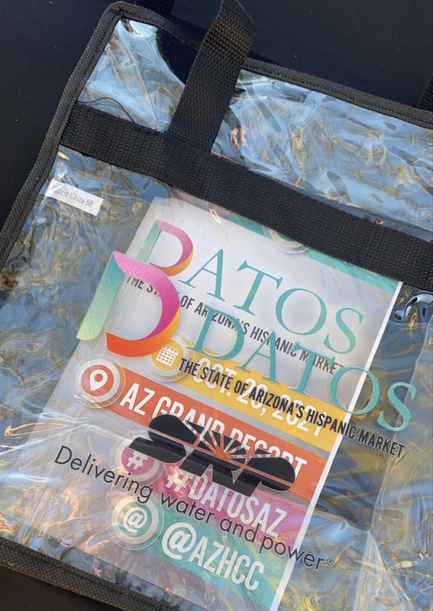 WeAreCPLC's tweet photo. Congratulations @AZHCCMonica & @azhcc team on successful 25th 25th Annual DATOS! The data from this yearโs findings crucial to understanding Latino market, education & housing. Thank you @SRPconnect for supporting. #DataInforms https://t.co/jwvvo7rbrn