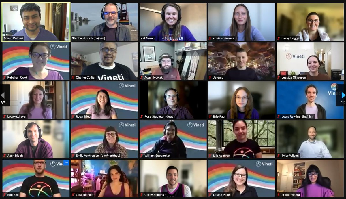 vinetiworks's tweet photo. Oct. 21st, the #Vineti team celebrated Spirit Day for the LGBTQIA+ youth to stand in solidarity with victims of bullying and share our support against this type of hate. #spiritday https://t.co/owSmrtvRk7