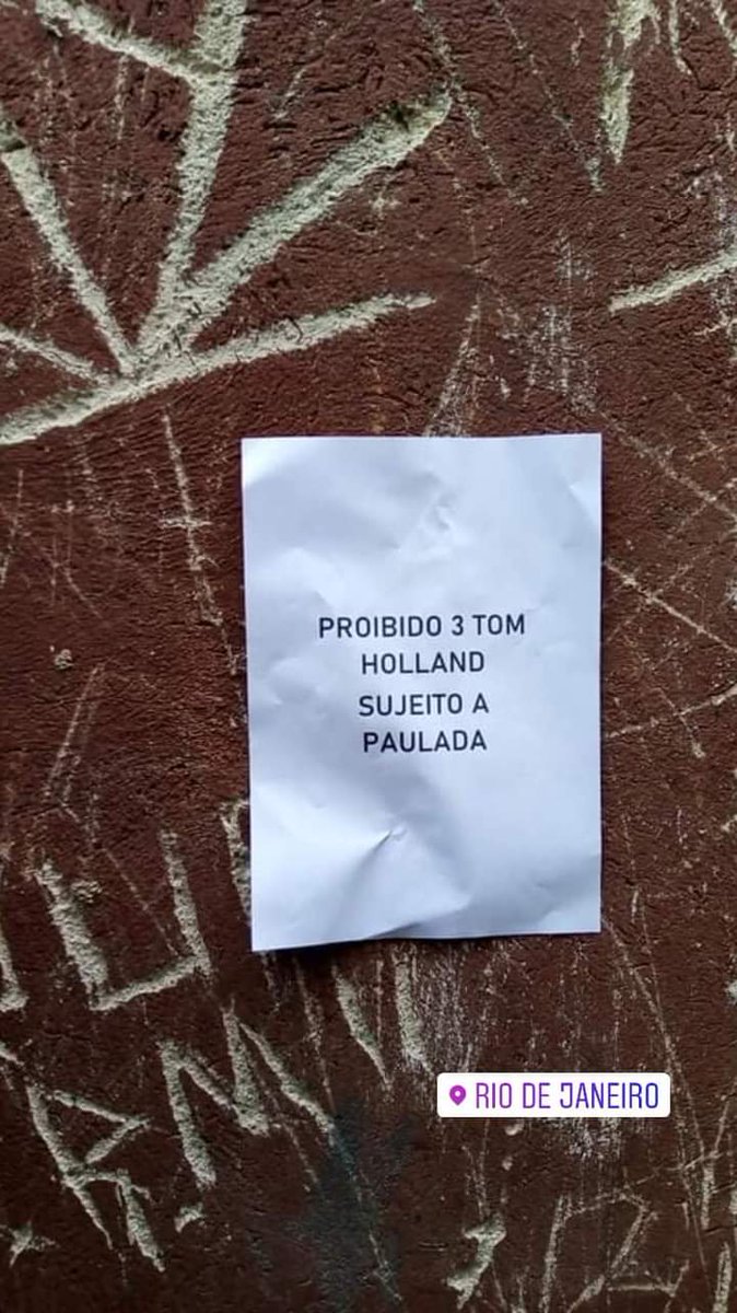 VIROU LEI EM! SE TIVER 3 TOM HOLLAND O PAU VAI TORAR! 😡🤬

#SpiderManNowWayHome