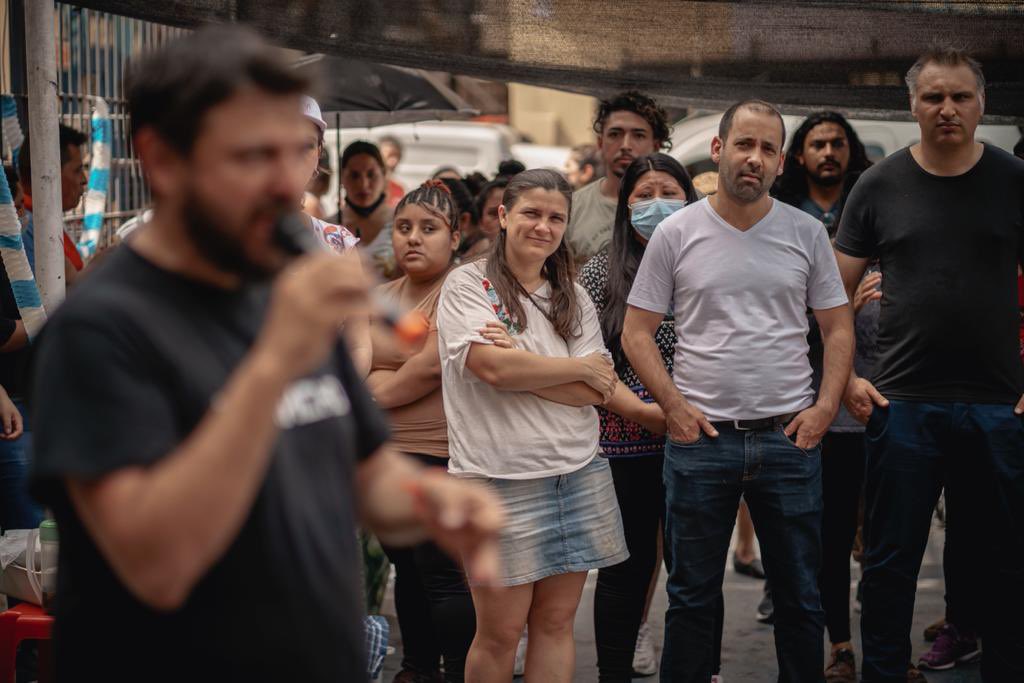 Acompañé a <a href="/JuanGrabois/">Juan Grabois</a> junto a los candidatos del Frente Patria Grande de CABA a una asamblea en el barrio popular 1-11-14.
