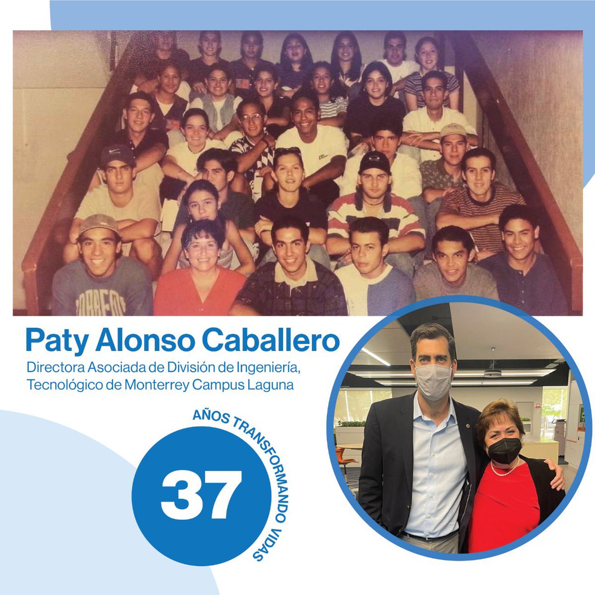 Hoy se jubila Paty Alonso, quien me dio la bienvenida como Directora de Carrera de IIS en <a href="/TECcampusLAG/">TEC Campus Laguna</a> en agosto de 1997.
Gracias por tu compromiso con la educación, transformar miles de vidas, y por el cariño y cercanía que tuviste conmigo. El Tec siempre será tu casa.
