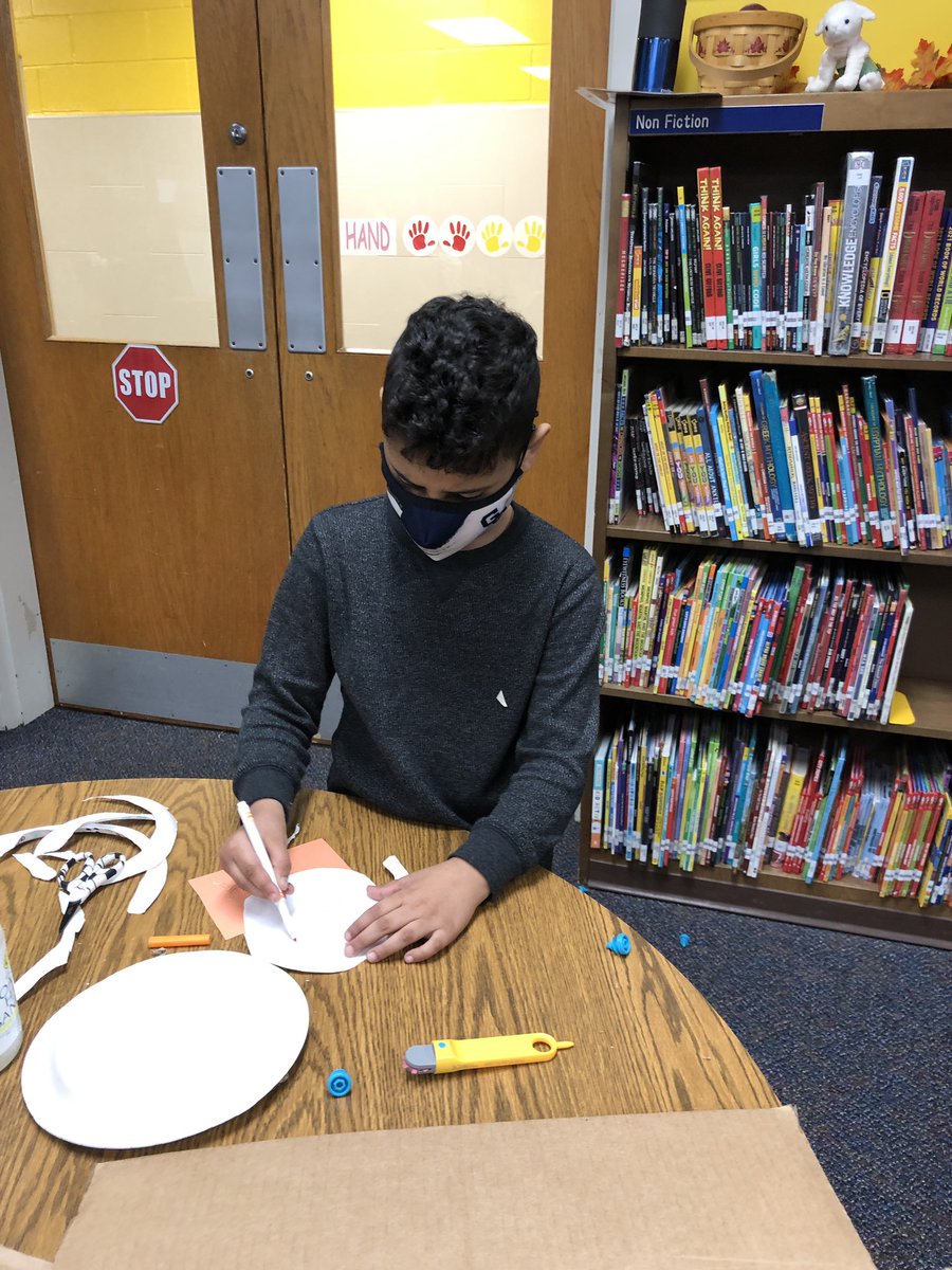 PaulRoadENL's tweet photo. Busy at the Invention Station during today’s Socktober celebration at @PaulRoadSchool https://t.co/4BVGLbsiLp