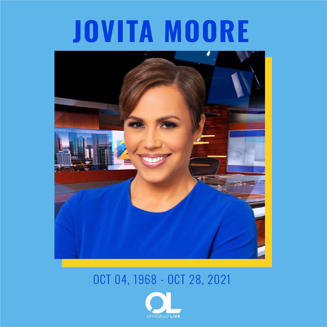 officiallylive's tweet photo. BREAKING: We are deeply saddened by the passing of Atlanta news anchor, Jovita Moore. 🤧

At 53, she died after her fight with an aggressive form of brain cancer Thursday night. We send our condolences to his family and loved ones during this time. 🙏🏽💛#RIP #JovitaMoore https://t.co/OJllrBlrLT