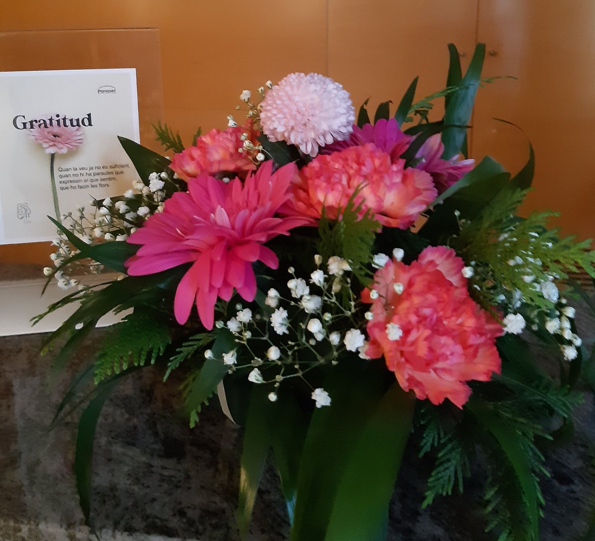 🌹Utilitzem les flors per dir-te molt més que paraules
 Quan la veu ja no és suficient,
 quan no hi ha paraules que
 expressin el que sentim,
 que ho facin les flors.