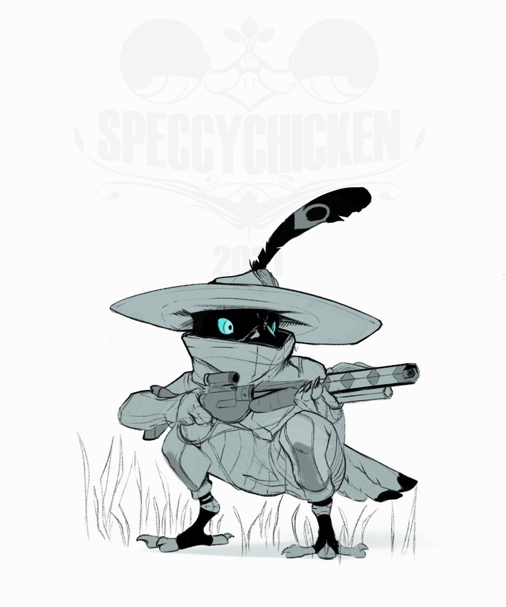 Doodled a mysterious lil' dude.