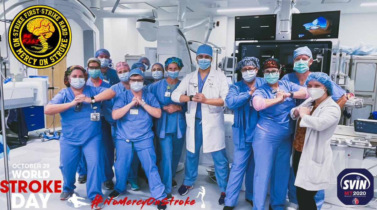 Daniel Vela-Duarte, MD (@danielvelamd) on Twitter photo From our new Dojo, we thank Sensei Kreese <a href="/MartinKove/">Martin Kove</a> and Sensei Lawrence <a href="/WilliamZabka/">William Zabka</a> for joining our efforts within <a href="/svinsociety/">SVIN</a> to raise awareness for stroke today! #WorldStrokeDay š§
We salute all stroke teams fighting stroke every day! And remember:
#NoMercyOnStroke āš¼š¤š¼ From our new Dojo, we thank Sensei Kreese <a href="/MartinKove/">Martin Kove</a> and Sensei Lawrence <a href="/WilliamZabka/">William Zabka</a> for joining our efforts within <a href="/svinsociety/">SVIN</a> to raise awareness for stroke today! #WorldStrokeDay š§
We salute all stroke teams fighting stroke every day! And remember:
#NoMercyOnStroke āš¼š¤š¼
