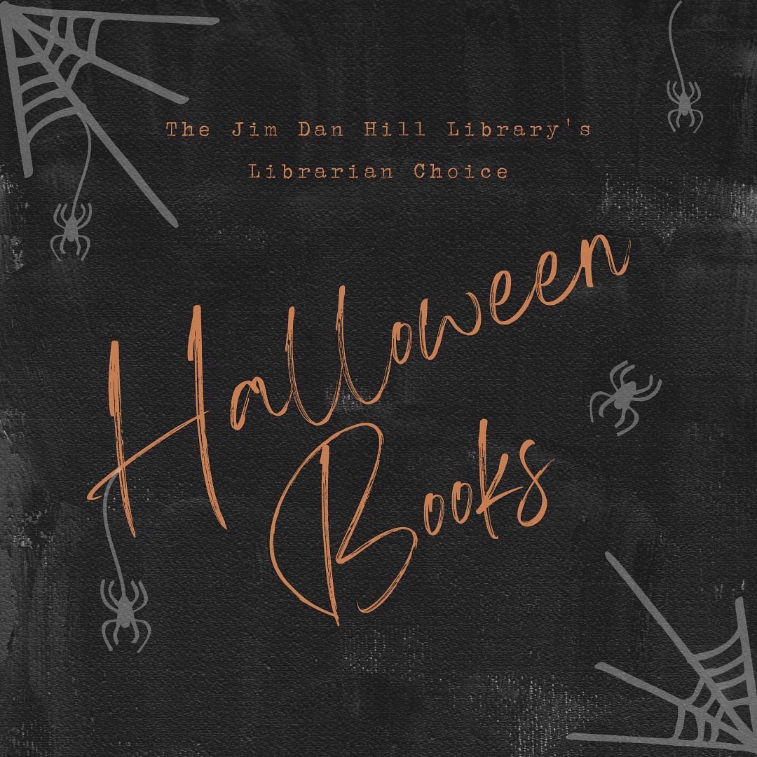 jdhlibrary's tweet photo. It’s halloweekend and the Jim Dan Hill Library librarians have some spooky stories for you! 

Come check it out now! https://t.co/dkUv0W0GZK